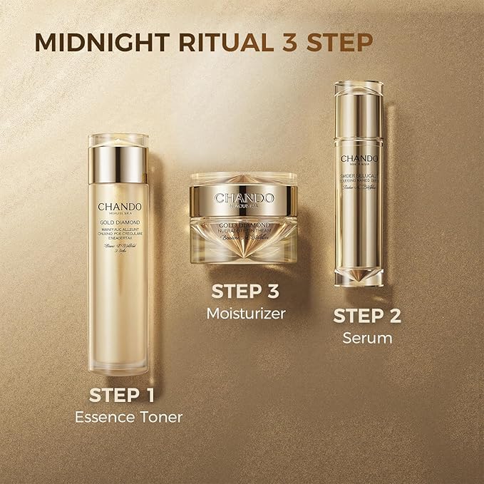 Gold Diamond Multi Anti-aging Cream (55g/1.94oz) - Super Multi-Corrective, Sculpting, Firming, Tightening, Anti-Wrinkle, Moisturizing Night Cream with Tri-peptide, Hyaluronic Acid