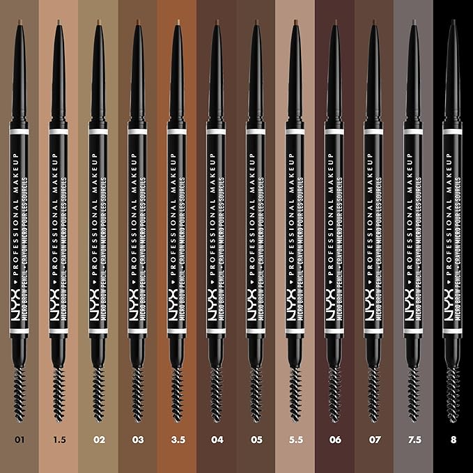 NYX PROFESSIONAL MAKEUP Micro Brow Pencil, Precise Eyebrow Pencil - Espresso