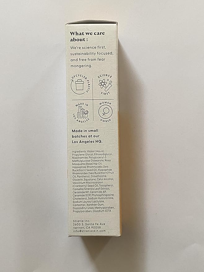 Stratia Lipid Gold & Interface Daily Moisturizer Bundle - Ceramide & Peptide Hydration Combo for Moisturizing and Strengthening the Skin Barrier, Suitable for All Skin Types, 1.7 oz Each