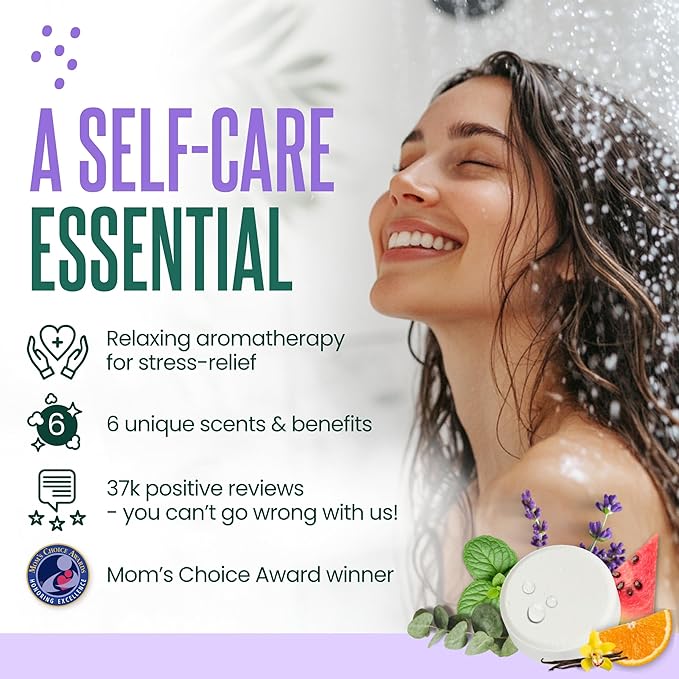 Cleverfy Shower Steamers Aromatherapy – Stocking Stuffers for Women, Teens and Wife – Christmas Gifts for Women and Teen Girls – White Elephant Gifts for Adults – 6 Tablets