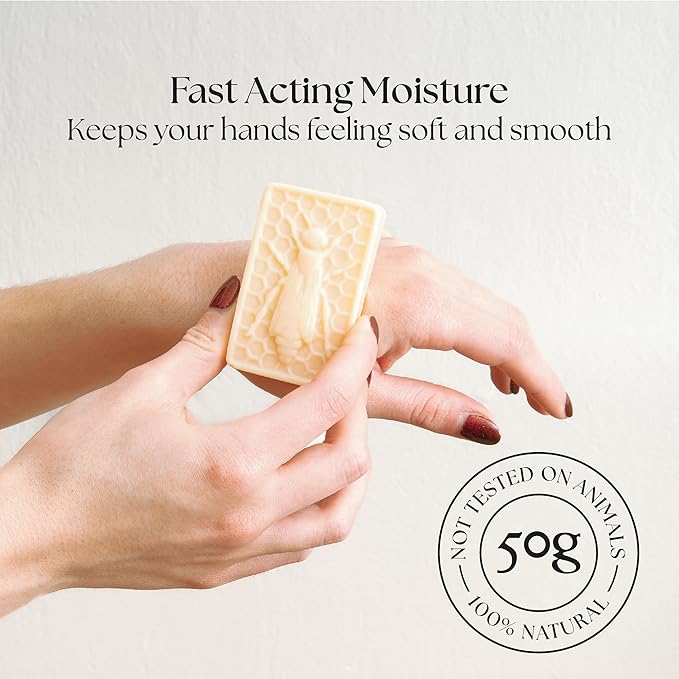 Moisturising Solid Hand Cream Bars | For Dry & Sensitive Hands | Golden Rosewood Scent | Natural Hand Cream | No Sticky Residue | Luxury Gift | Cruelty Free | Edinburgh Skincare Company
