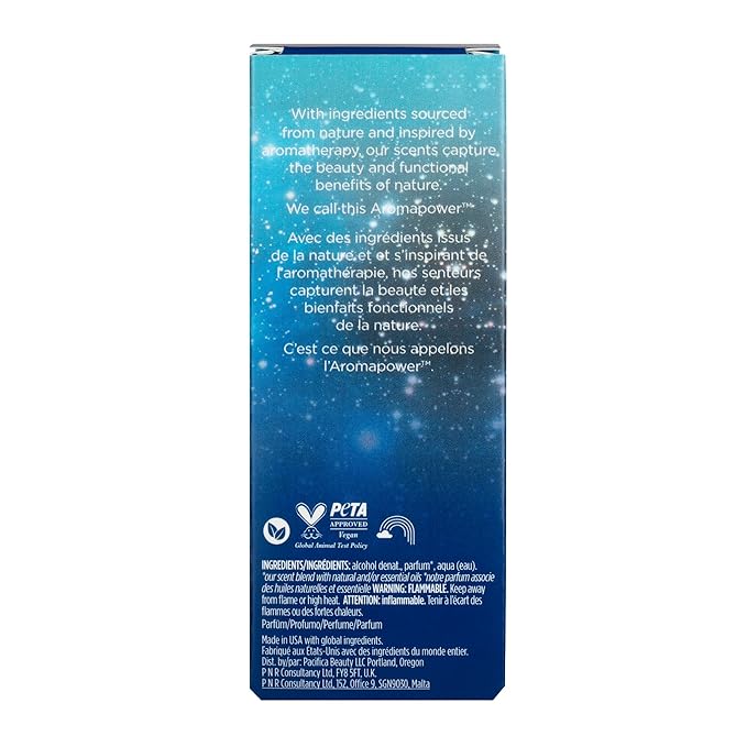 Pacifica Silver Moon Vanilla Almond Spice Perfume – Warm Gourmand Clean Fragrance for Women, 2 fl oz (Vegan & Cruelty-Free)