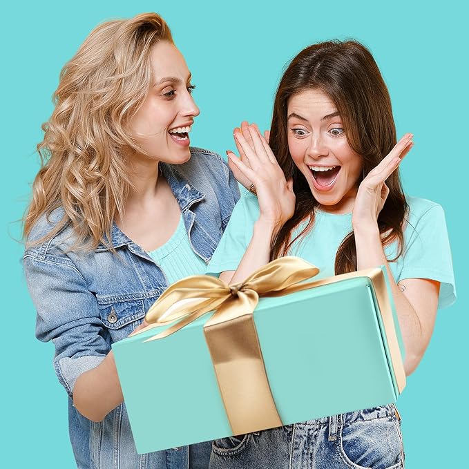 Gift Basket for Women, Best Birthday Gifts Set, Self Care Gift, Care Package, Get Well Soon Gift Box, Unique Ideas Spa Present Kit for Mom Girlfriend Her Sister Wife Friends Woman (Ocean)