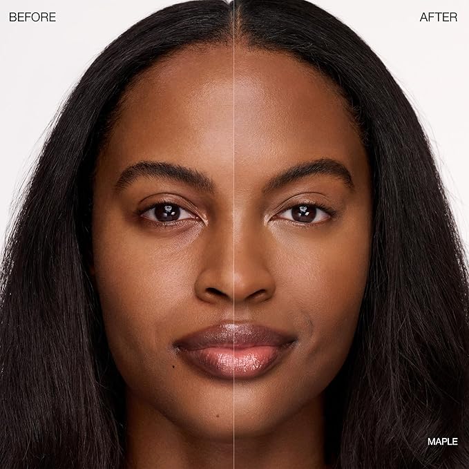 Ogee Complexion Perfecting Under Eye Concealer - Certified Organic Full Coverage Concealer - Buildable Coverage - MAPLE 8.25N - Medium Deep (Golden-Bronze Undertones)