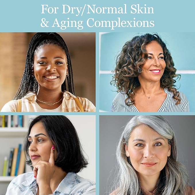 Botanical Cleanser, 8oz – Gentle, Hydrating Face Wash with Spirulina & Willow Bark – Organic and Vegan – Removes Makeup & Impurities – For Normal & Dry Skin