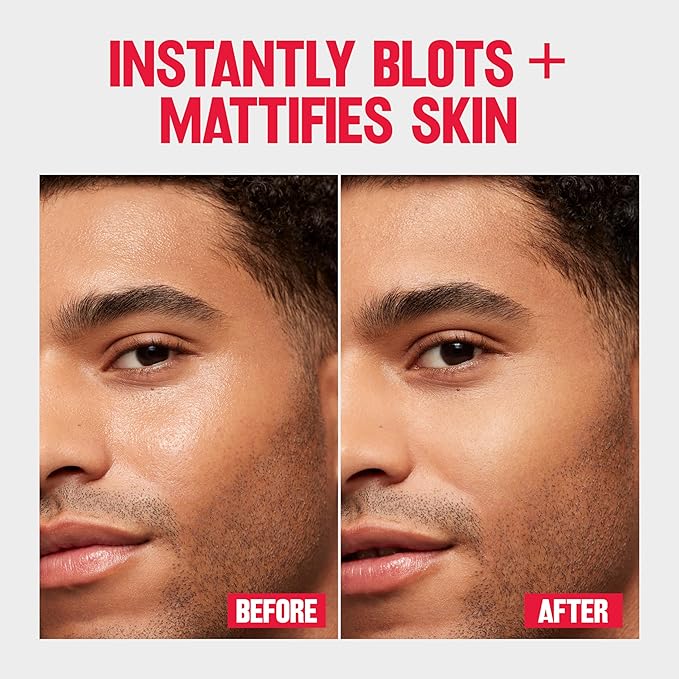 Revlon Face Roller, Oily Skin Control for Makeup, Oil Absorbing, Volcanic Reusable Facial Skincare Tool for At-Home or On-the-Go Mini Massage, 1 Count