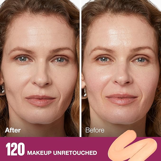 Maybelline Instant Age Rewind Eraser Foundation with SPF 20 and Moisturizing ProVitamin B5, 120, 1 Count (Packaging May Vary)