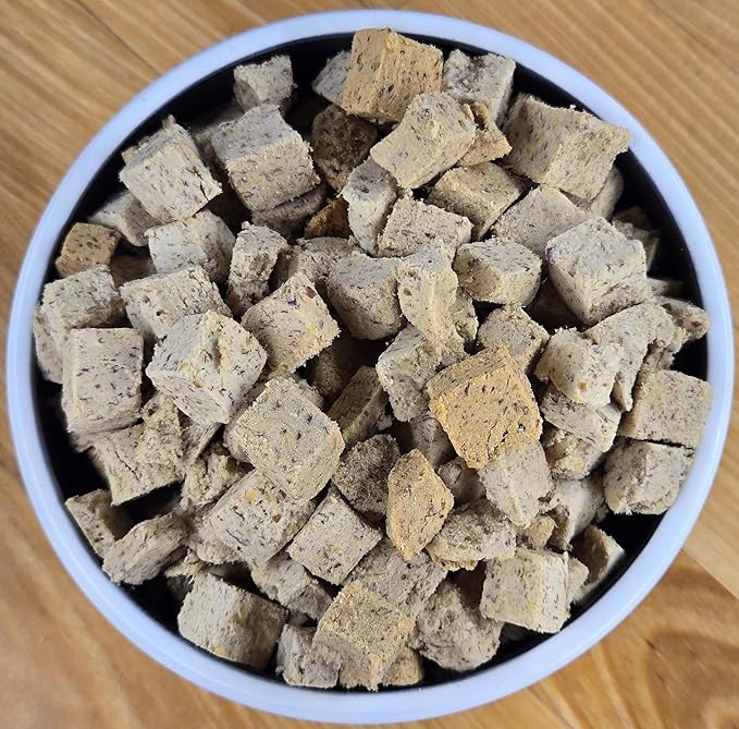 Freeze Dried Raw Dog Food, Alligator Recipe, All Natural, No Synthetics, Made in USA with Goat's Milk & Organic Produce, High Protein, Complete Meal (14oz)