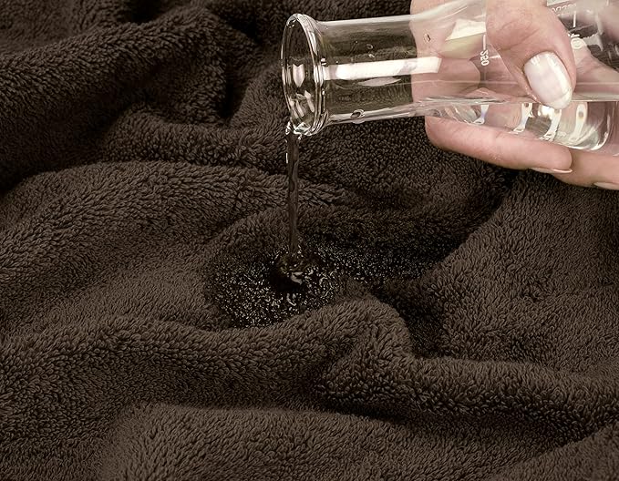 American Soft Linen 35x70 Jumbo Large Bath Towels, 600 GSM 100% Cotton Turkish Bath Sheet, Oversized Luxury Bath Towels for Bathroom Beach and Pool, Brown