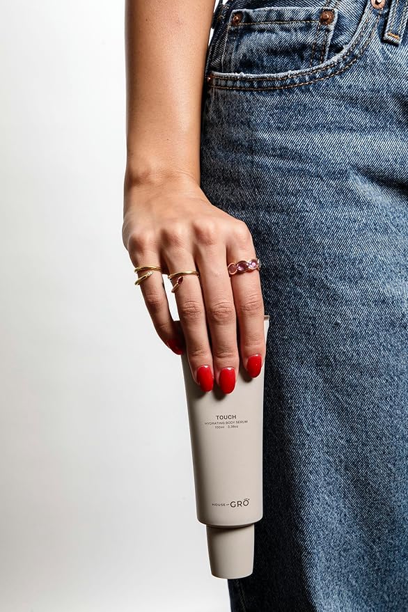 House of Grō TOUCH - HYDRATING BODY SERUM | 100ML - Chaga Mushroom Skincare, Body Serum, Inclusive Clean Beauty For All Ages And Skin Types, For Healthier Looking Skin