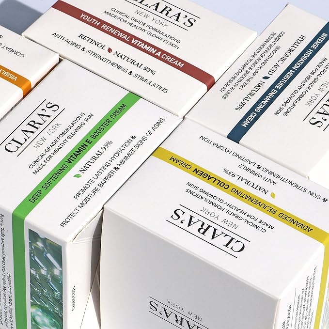 CLARA'S NEW YORK | Deep Softening Vitamin E Skin Barrier Cream | with Panthenol, Macadamia Oil | Healthy Glowing Skin, Rich | Non-sticky, Fast-absorbing Clinical-Grade Formula | 50ml MADE IN USA