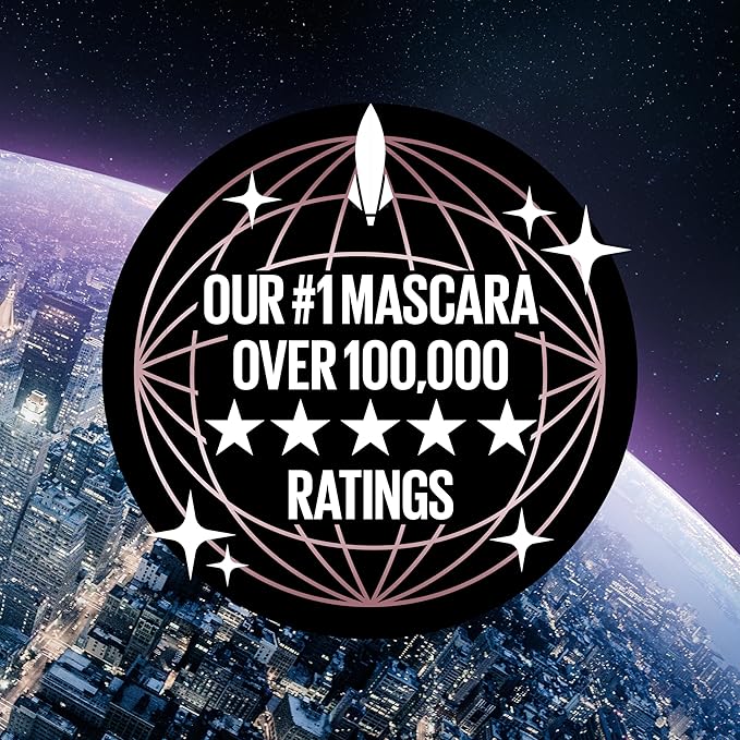 Maybelline Lash Sensational Sky High Washable Mascara Makeup, Volumizing, Lengthening, Defining, Curling, Multiplying, Buildable Formula, Cosmic Black, 1 Count