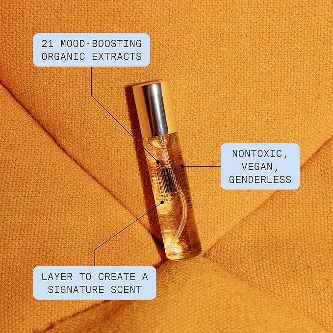 DedCool Eau de Parfum (Madonna Lilly - 0.5 fl oz) With Notes of Black Pepper, Sandalwood, Bergamot, Perfume for Men and Women, Luxury Fragrance, with Essential Oils, Non-Toxic, Fragrance For All