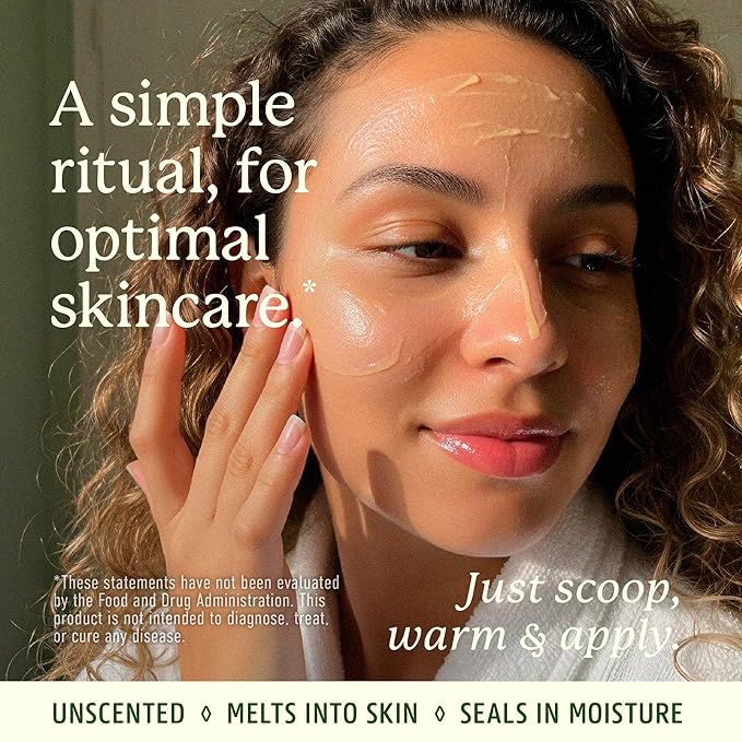 Beef Tallow Honey Balm | Face & Body | With Organic Honey, Beeswax & Olive Oil | Face Moisturizer & Body Balm | Grass Fed Beef Tallow for Skin Support | Paraben, BPA & Cruelty-Free | Unscented, 2 oz