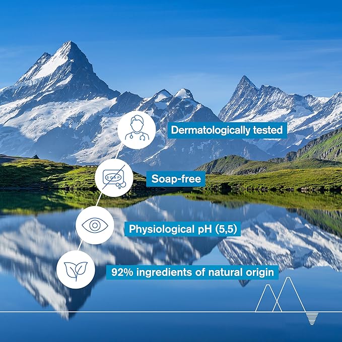 URIAGE Daily Moisturizing Body cleanser with Shea Butter | 2-in-1 Body Wash: Cleanses & Nourishes, Face, Body & Hair, Paraben & Soap-Free, Physiological pH, 500 mL / 17 fl. Oz