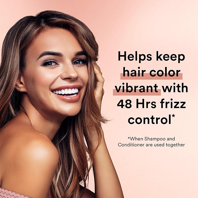 Suave Shampoo and Conditioner Set, Keratin Infusion, Smoothing – Keratin Hair Treatment & Detangler, 48H Frizz Control, Anti-Frizz Hair Products, 12.6 Oz Ea (2 Piece Set)