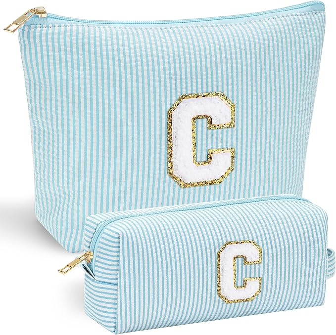 YOOLIFE Gifts for Girls, Teenage Gift Ideas | Personalized Makeup Bag for Girls, Initials, 7-16 Years Old