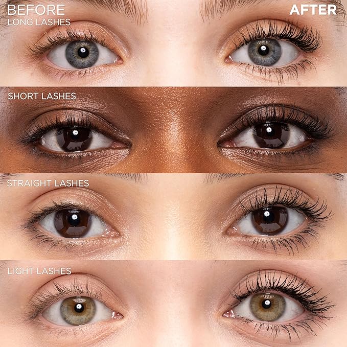 L'Oreal Paris Makeup Voluminous Original Washable Bold Eye Volume Building Mascara, Builds Lashes up to 2X Natural Thickness, Smudge Free, Clump Free, Carbon Black, 2 count