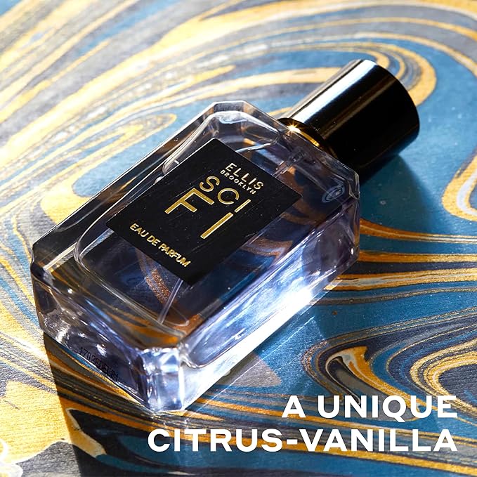 Ellis Brooklyn SCI FI Eau de Parfum – Gourmand Women's Perfume with Bergamot, Green Tea, Vanilla & Citrus, Sustainable Perfume for Women, Clean, Vegan, Cruelty-Free Fragrance, 50ml / 1.7oz