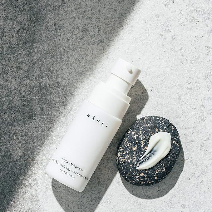 Retinoid Cream - 4.25% Retinol Night Moisturizer for Face & Neck with Collagen, Peptides & Hyaluronic Acid - Anti Aging Wrinkle Cream, Improves Skin Tone & Texture, 1.4 oz (Pack of 2)